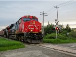 CN 3821 leads 402 at Joseph-Paradis road